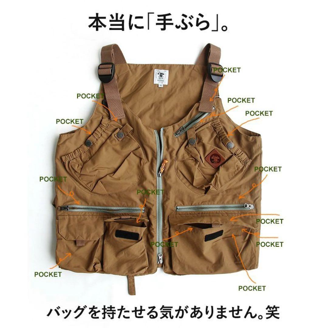 新品価格:16,500円　grn 60/40クロス　アウトドアベスト