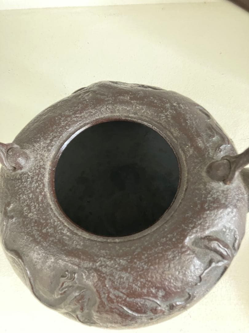 鉄瓶　龍　銀口　1.3リットル