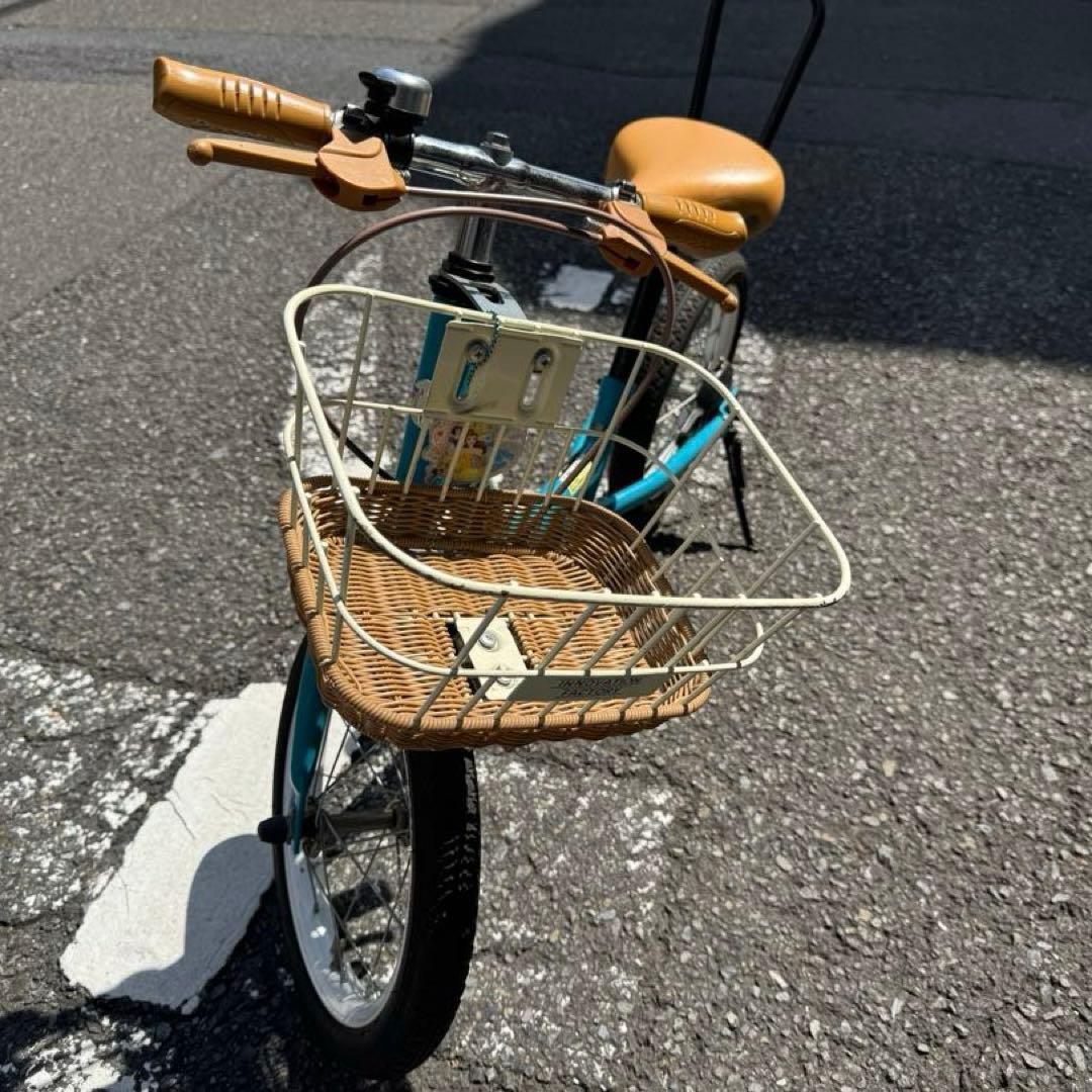 【手渡し限定】ケッターサイクル　14インチ　子供用自転車　青　いろいろおまけ付！