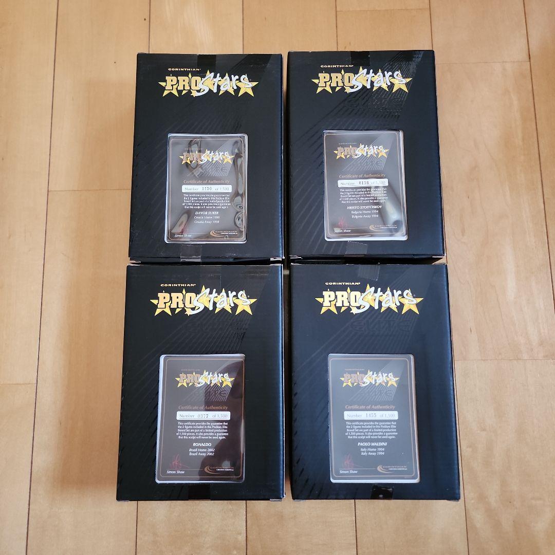 コリンシアン Elite ロナウド　マルディーニ　ストイチコフ　スーケル　4体