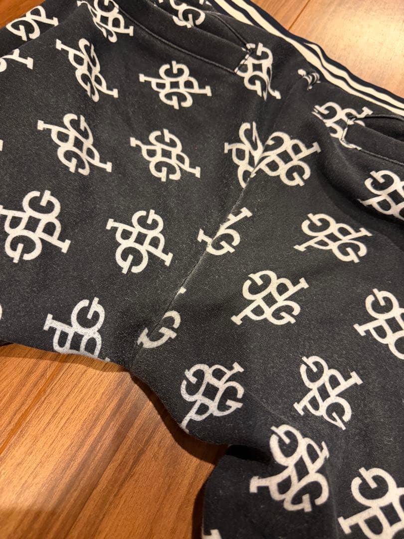 PEARLY GATES モノグラム総柄 ダブルジップパーカー&パンツセット