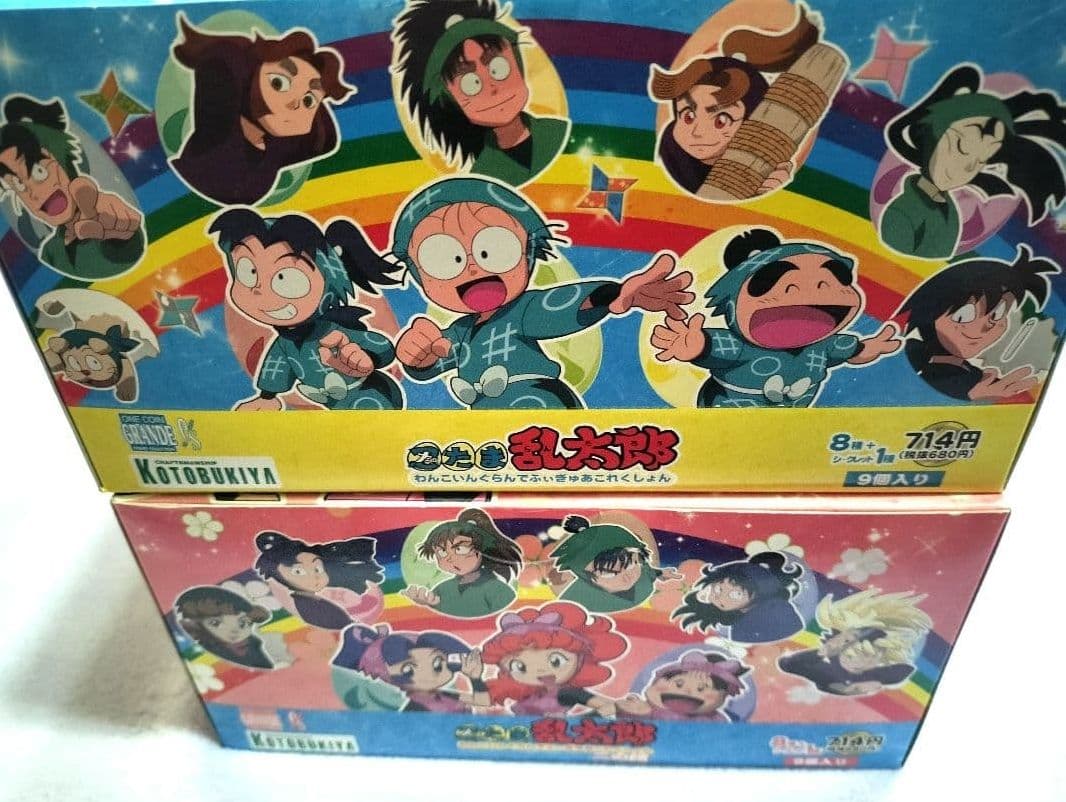 【BOX未開封】忍たま乱太郎　ワングランデフィギュア　2BOXセット