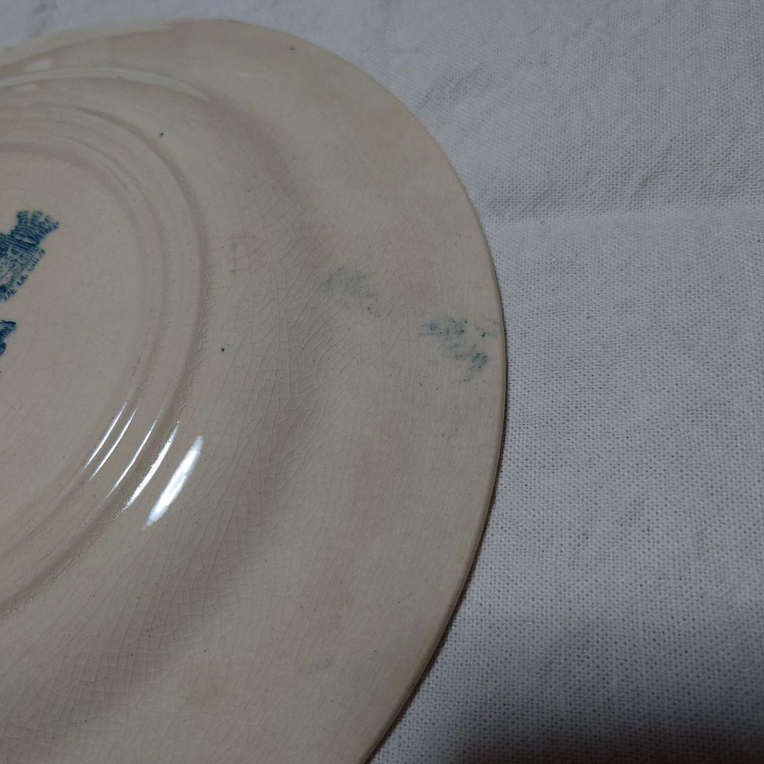 フランスアンティークGIENプレート