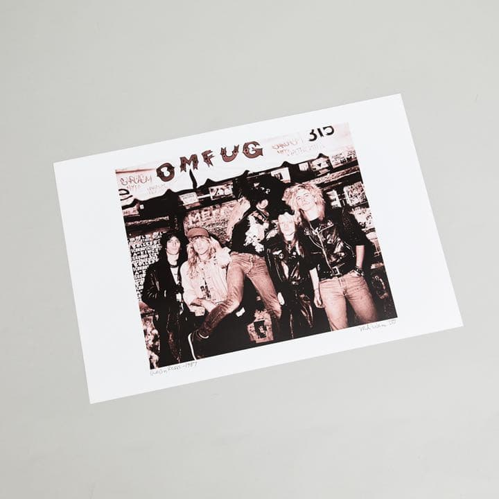 guns n' roses オリジナルプリント  生写真