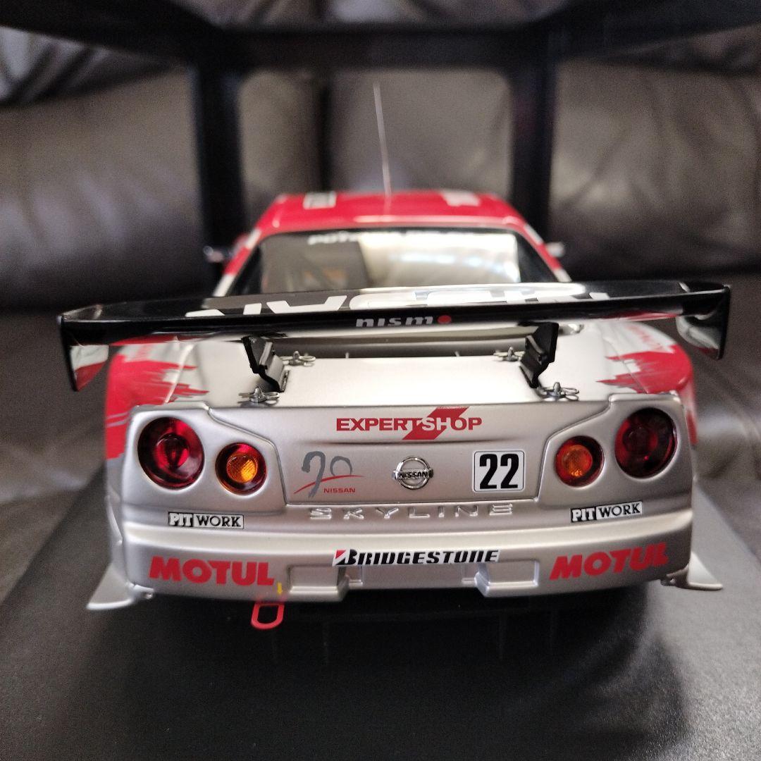 超レアオートアート1/18日産スカイライン R34 GTR 2003 MOTUL