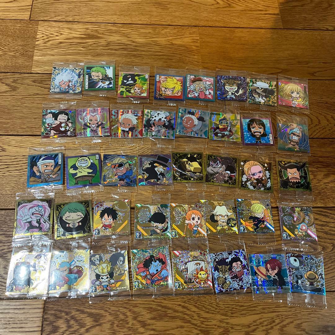 最終値下げ　ワンピース ウエハースシール　log.1〜log.12 セミコンプ