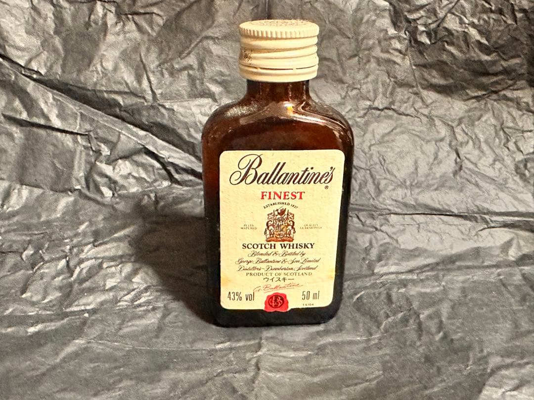 ミニボトル　バランタイン　フィネスト　古酒