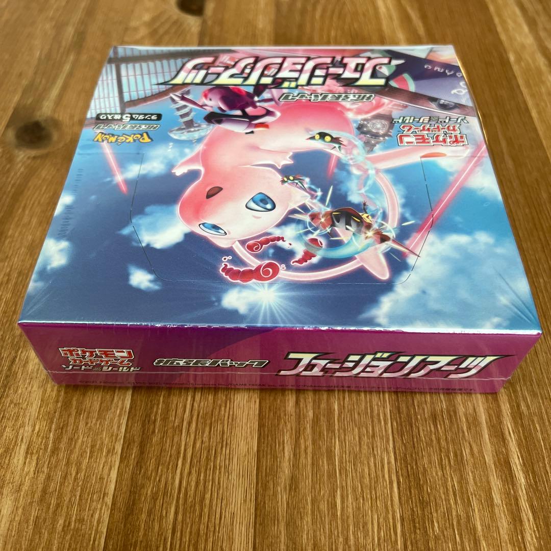 ポケモンカードフュージョンアーツbox シュリンク付き新品未開封品