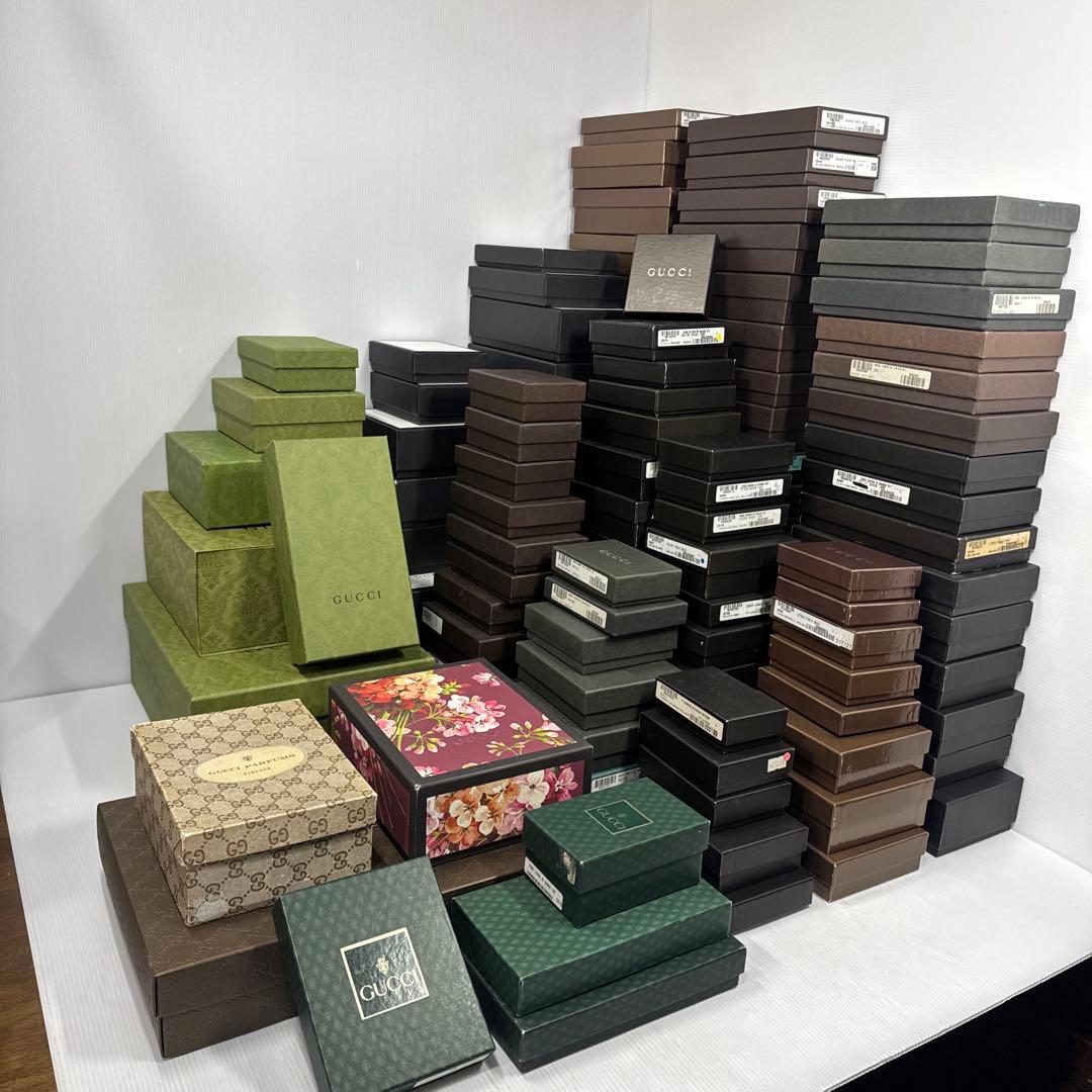 GUCCI グッチ 超超大量 空箱 129点 まとめ