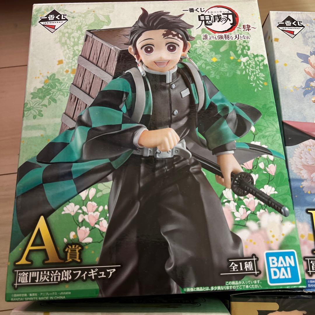 鬼滅の刃 フィギュアセット A賞 F賞 Qposket