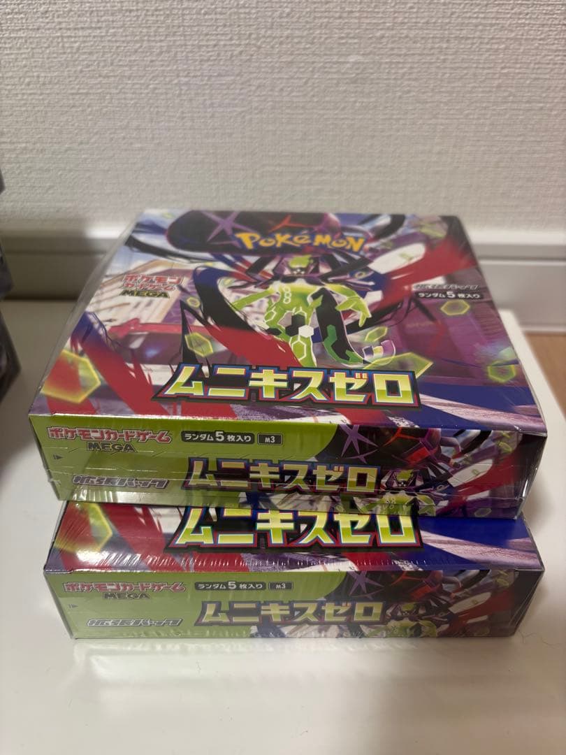 ポケモンカード ムニキスゼロ 7BOX シュリンク 付き封入率一致品