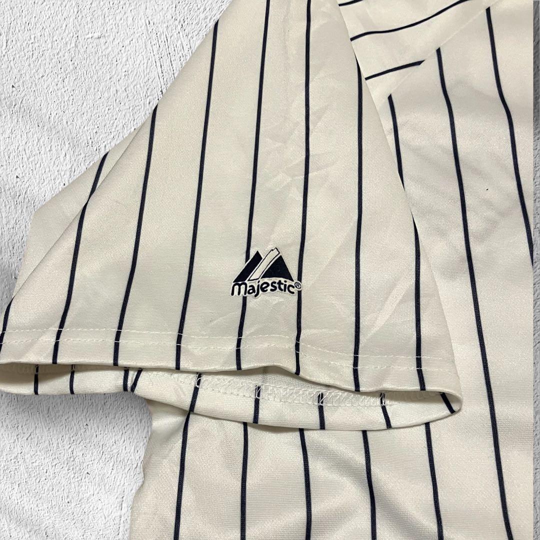 【デッドストック】00s マジェスティック ヤンキースユニフォーム チェンバレン