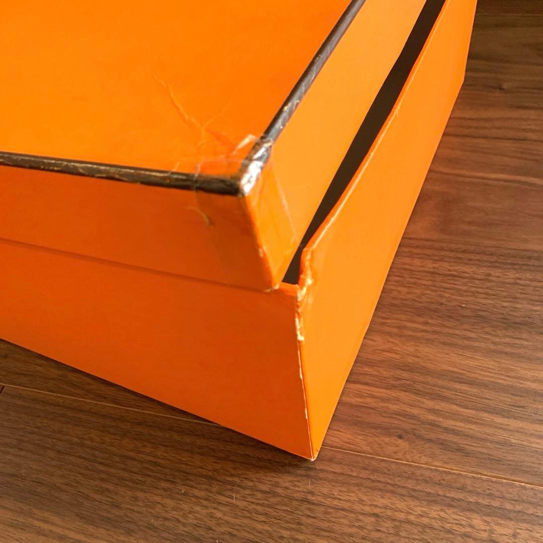 HERMES エルメス　ケリー　バーキン　箱と保存袋　オレンジ　ボックス