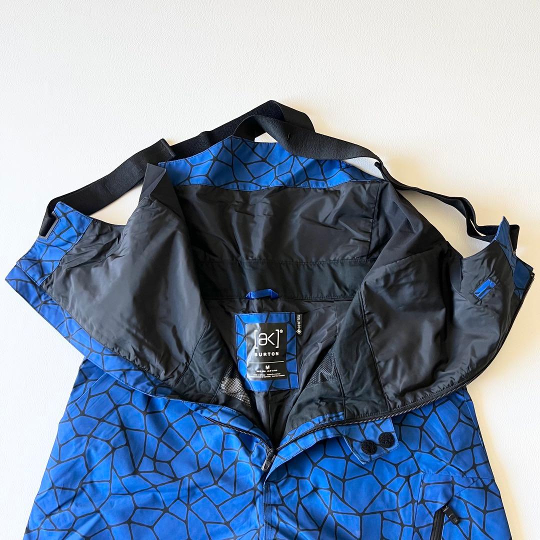 3229【美品】バートン　ビブパンツ AK ゴアテックス サイクリックパンツ