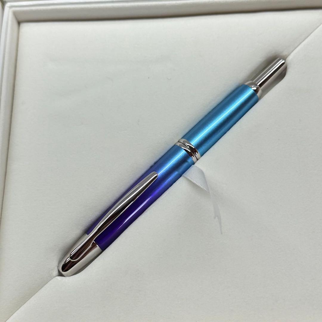 藤　パイロット　キャップレス　絣　リミテッドエディション　トワイライト