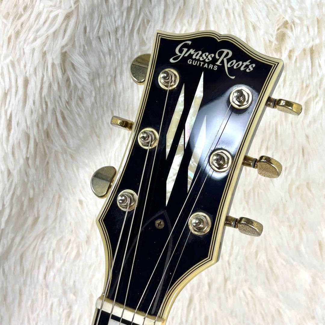【美品】GrassRoots G-LP-CTM マホガニー×エボニー指板