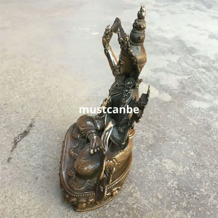 仏教美術 文殊普賢菩薩 家内 仏堂 奉安します銅製 仏像 彫刻 置物 開運 風水