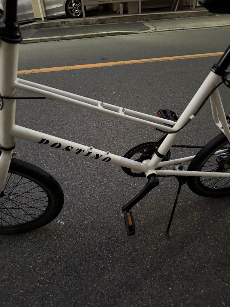 151 自転車 大阪市 【引取り限定】 20インチ 変速付き 美品 ミニベロ