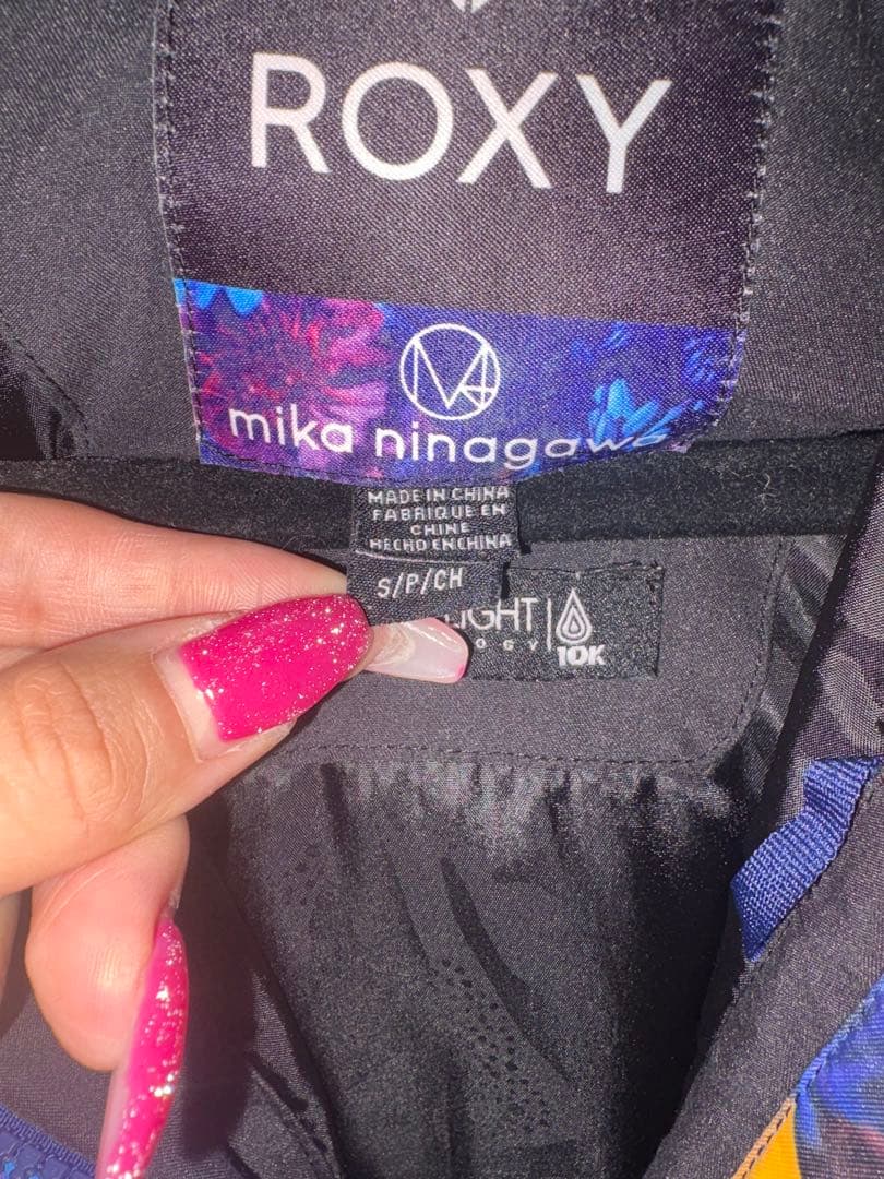 ROXY 蜷川実花コラボ　上のみスノボウェア　ジャケットS