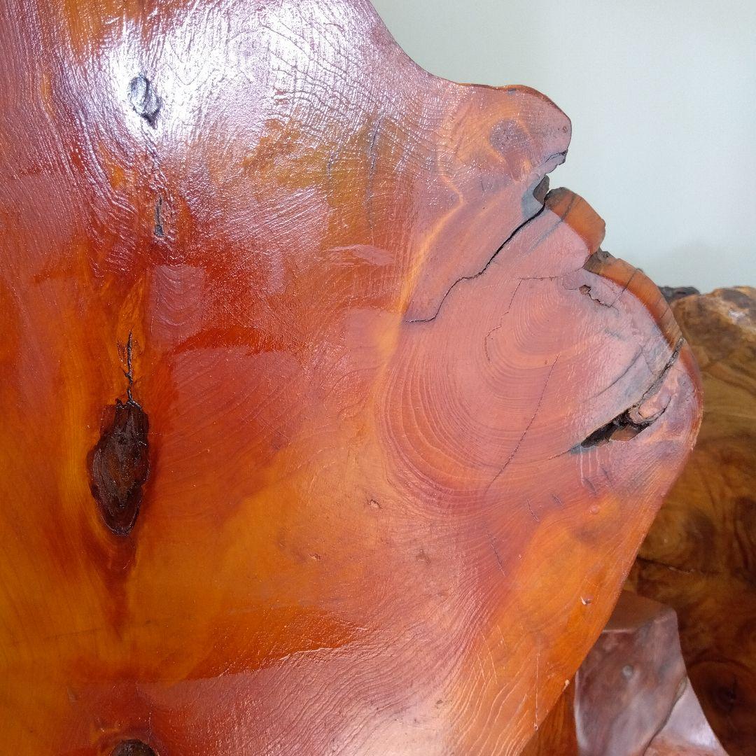 ついたて　衝立　１枚板　アンティーク　Ｃ