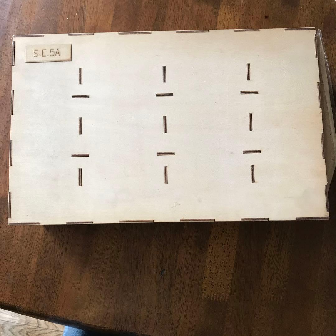 【レア❗️】SE5A ラジコン飛行機　組立キット　木箱入り