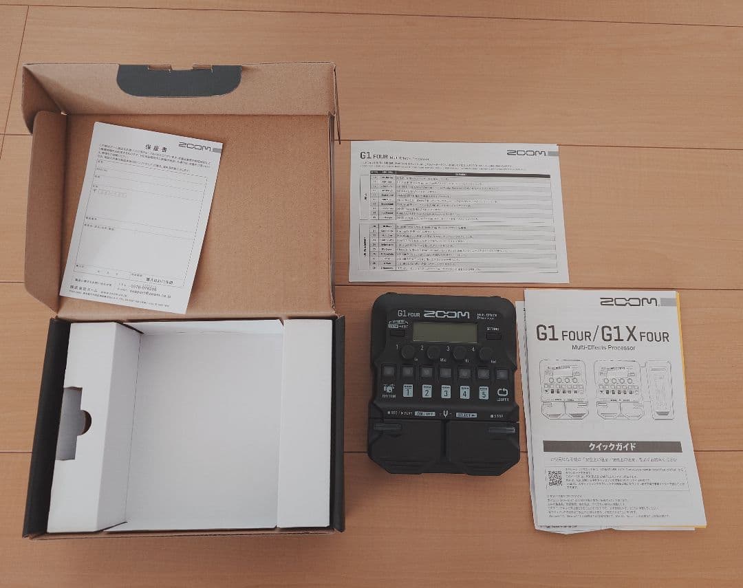 ZOOM G1 FOUR ギターエフェクター