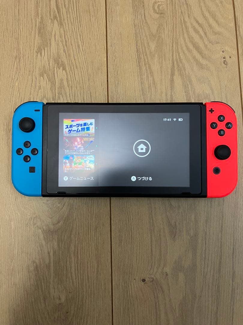 Nintendo Switch ネオンブルー/ネオンレッド 本体　SDカード付き