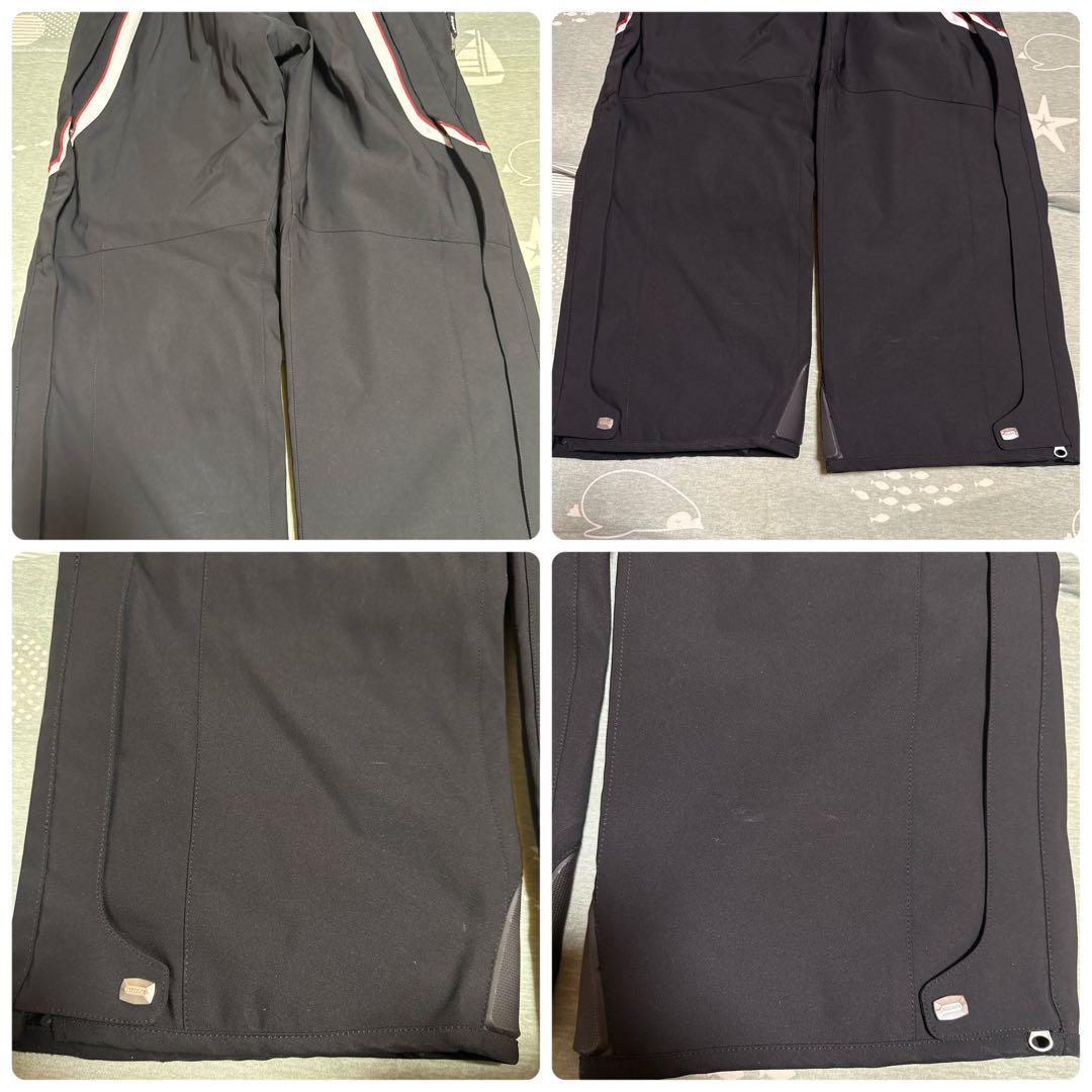 OGSAKA DESCENTE スキーウェア 上下 上着M・パンツ L 赤／黒