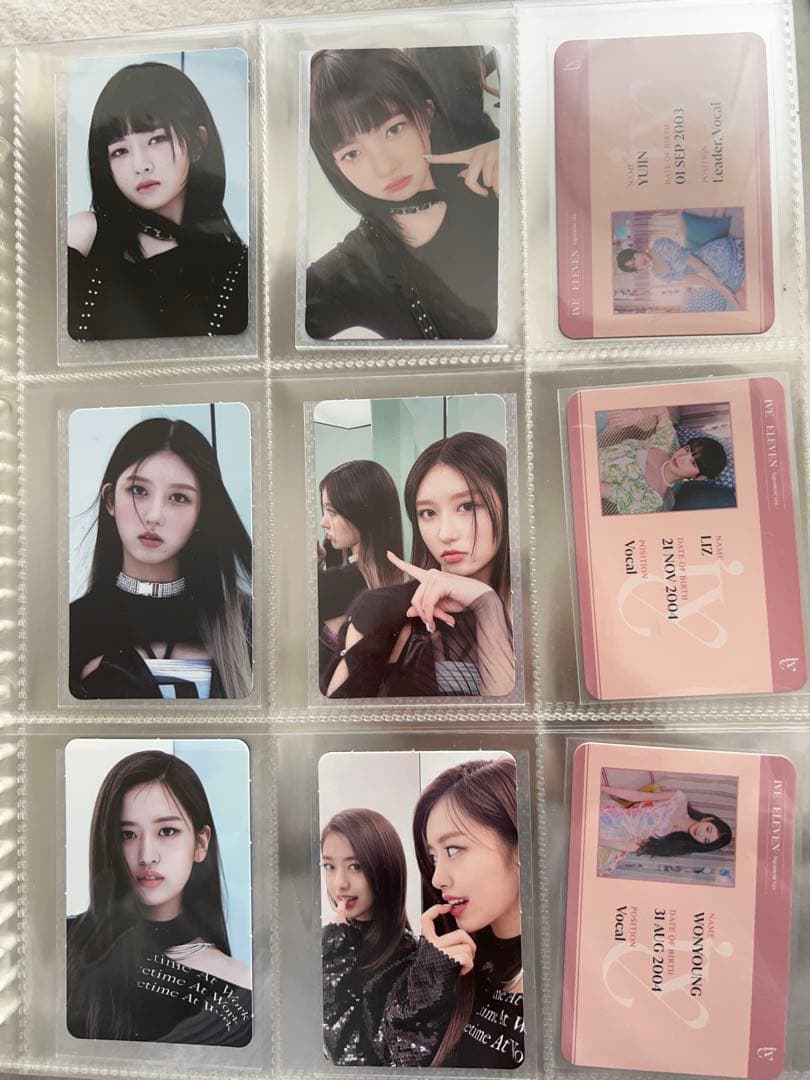 ive K-POP トレーディングカード セット　まとめ売り　バラ売り場不可