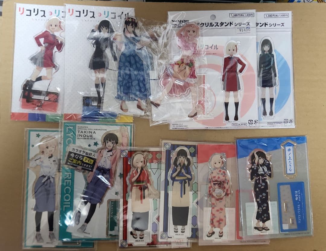 リコリス リコイル アクリルスタンド アクリルプレート 95点