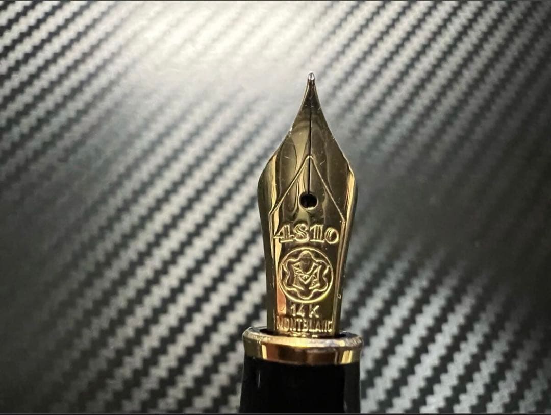 モンブラン 万年筆 極美品 144 EF エボナイト芯 全金