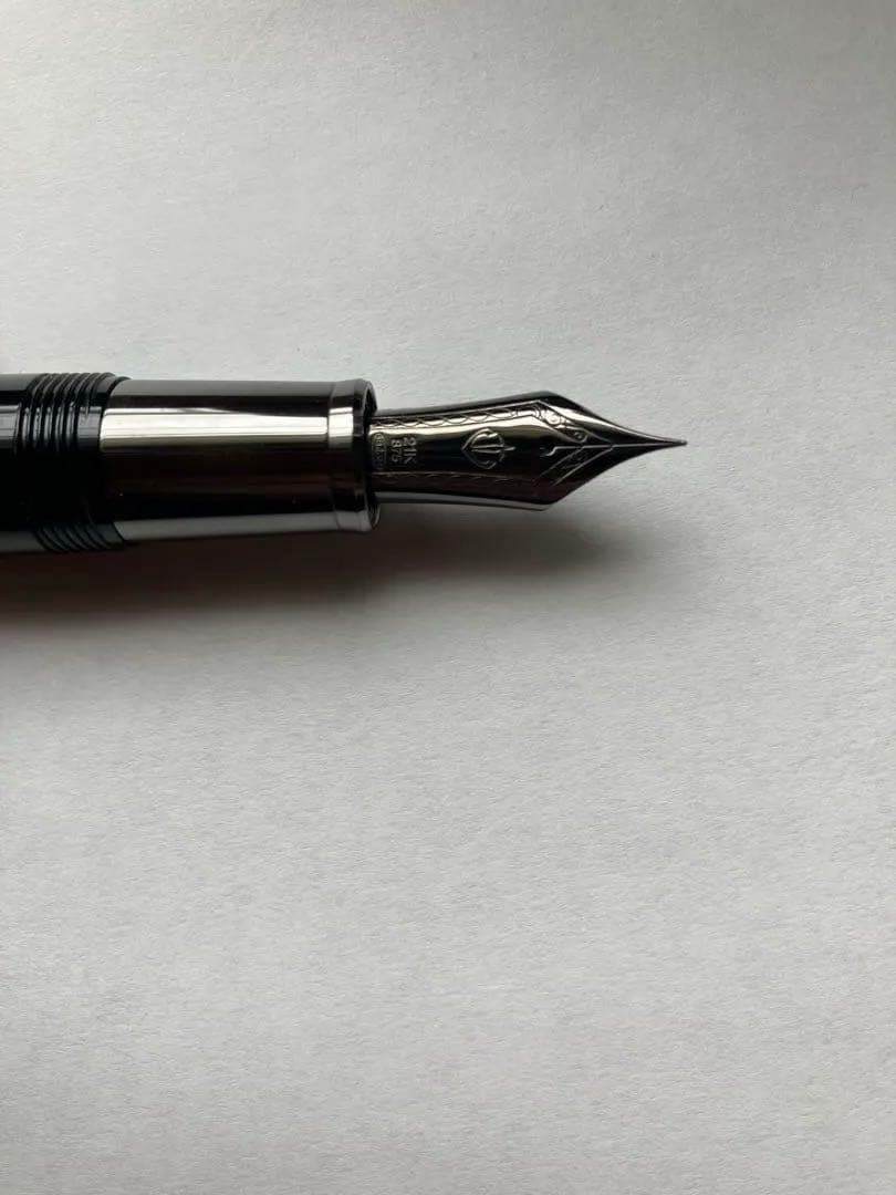 セーラー万年筆 ブラックラスター　EF
