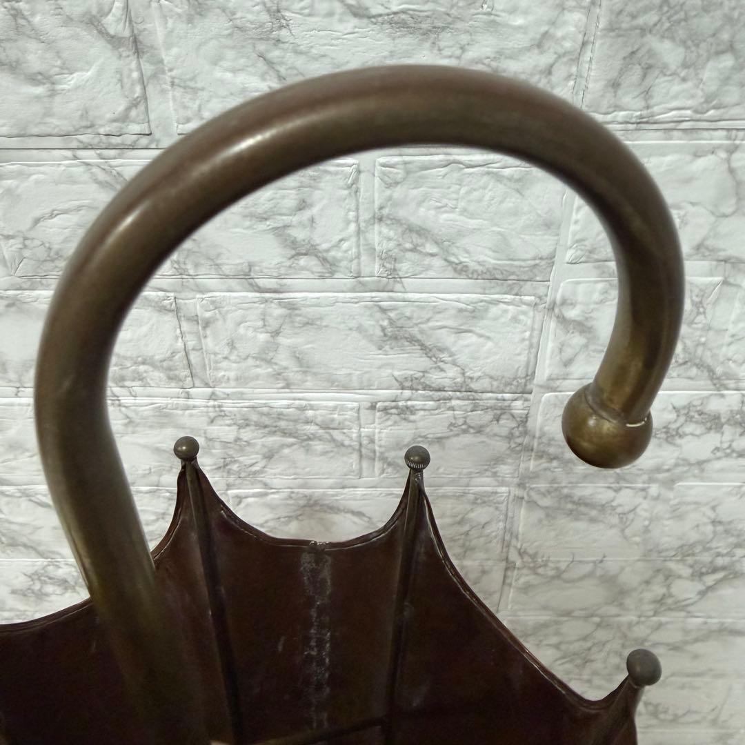 銅製　傘型　傘立て　アンティーク　イタリア製　アンブレラスタンド　オシャレ　店舗