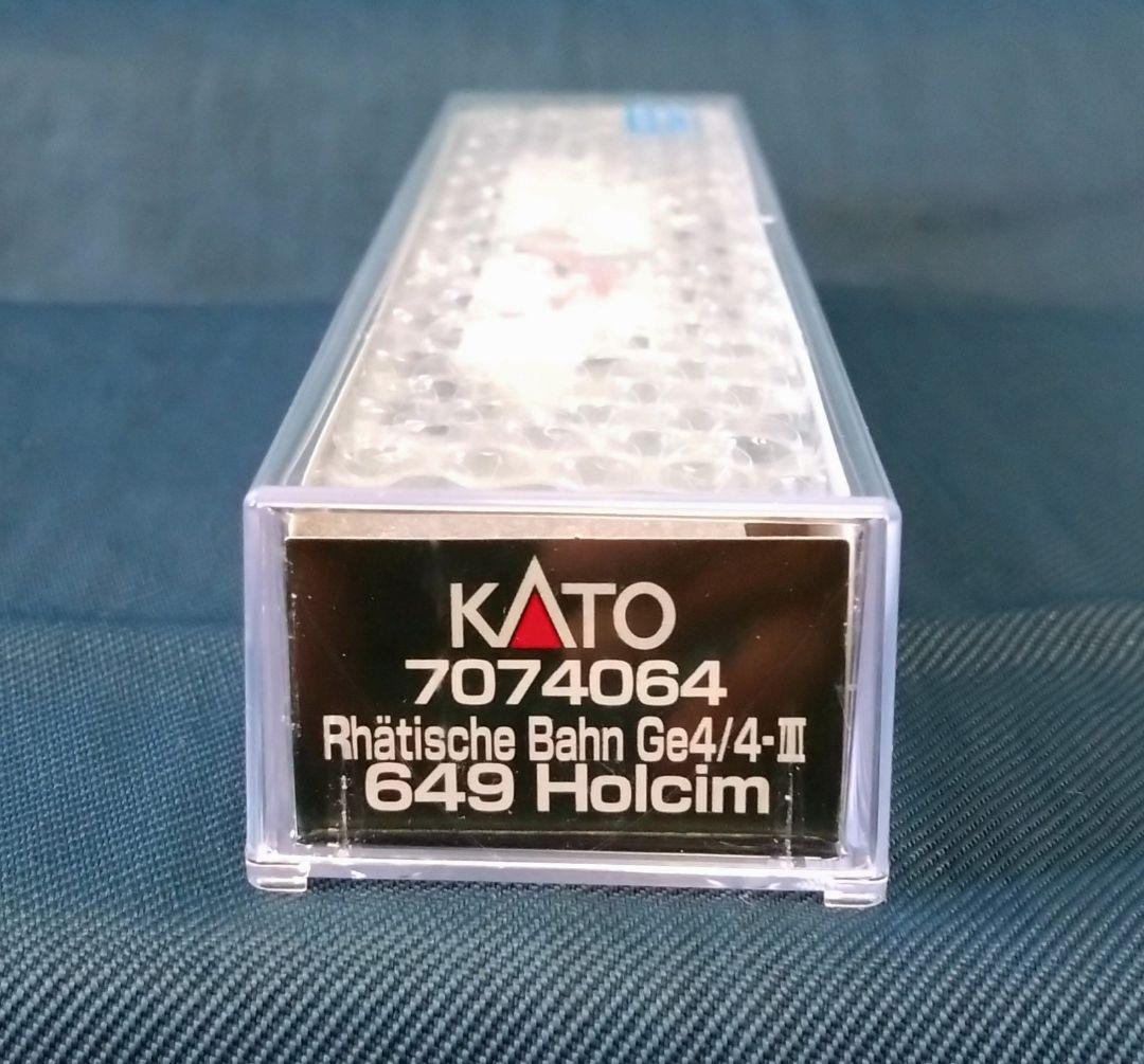 KATO/NOCH 7074064 Ge4/4 Ⅱ 649 Holcim
