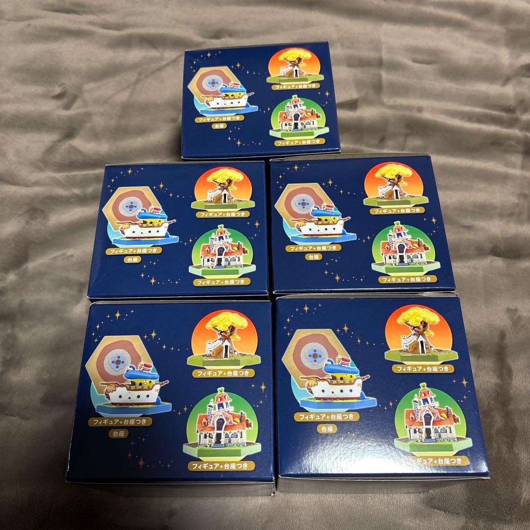 ディズニー トゥーンタウン ミニチュアフィギュア 5個セット