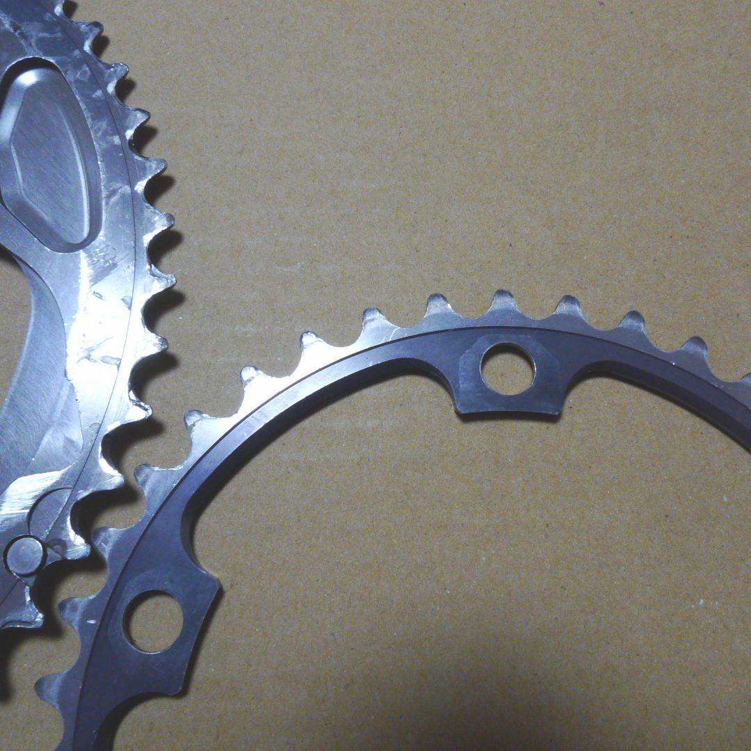 シマノ　デュラエース　FC-7800用　チェーンリング　52T－39T　シルバー