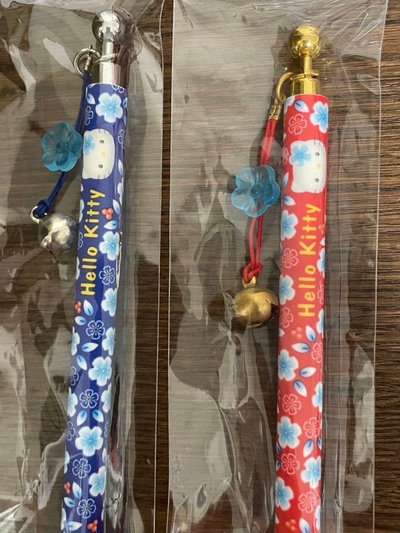 レア♡サンリオ♡キティ カオハナ 和風 撫子 シャープ&ボールペン 1999年