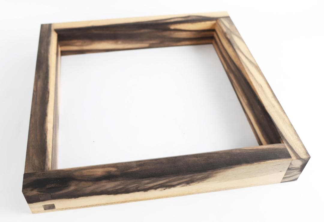 茶道具 黒柿 炉縁