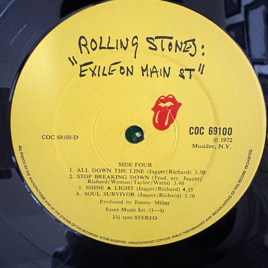 【ニアミント級！】ローリングストーンズ/メインストリートのならず者 UKオリジ