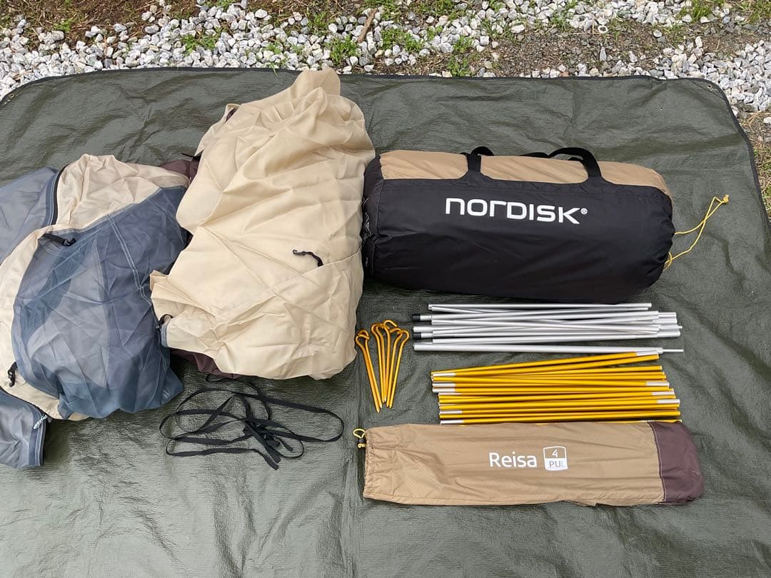 ノルディスク　レイサ4PU 希少カラー　ベージュ　GWセール