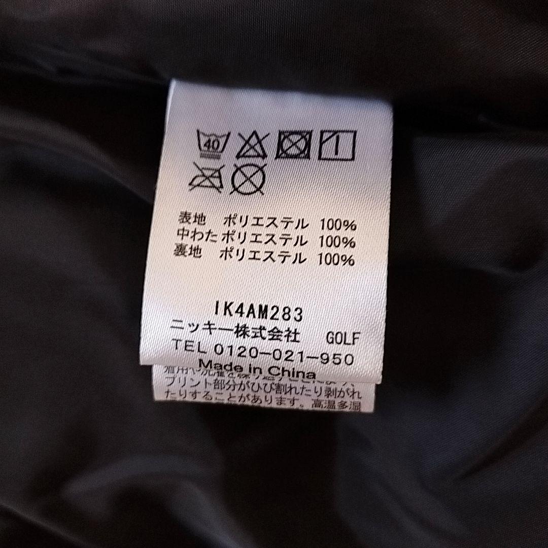 【FILA GOLF】ウインドブレイカー セットアップ ブラック サイズM