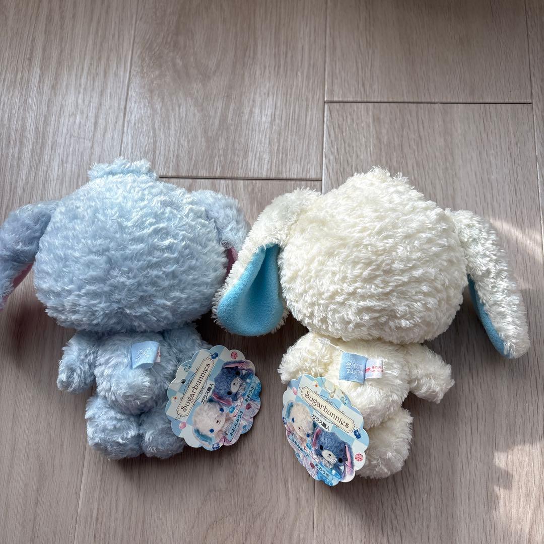 <稀少的>あおうさ　あおみみうさ　サンリオ　シュガーバニーズ　2点セットタグ付き