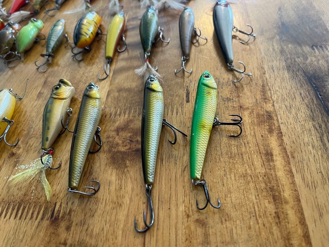 メガバス等　ルアー27点セット　ドッグX パロット入り