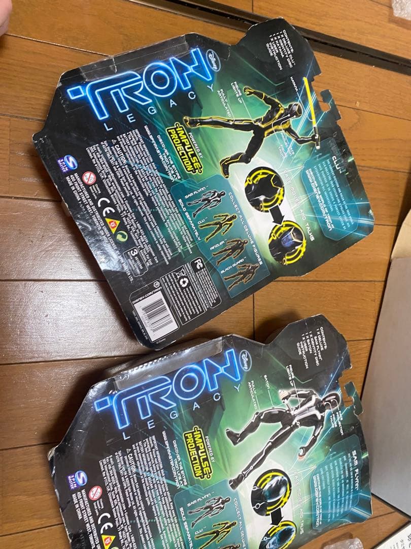 トロン レガシー　フィギュア　セット　アクションフィギュア