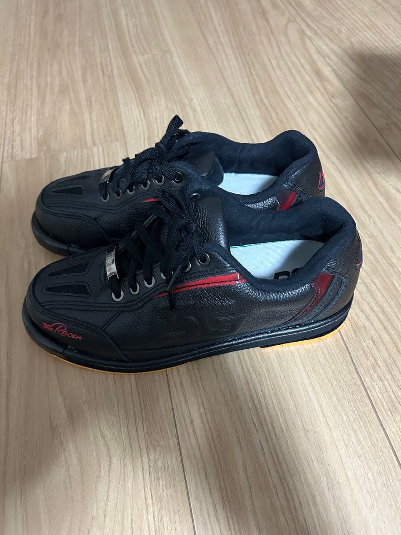 3G Racer ボウリングシューズ ブラック/レッド 25cm