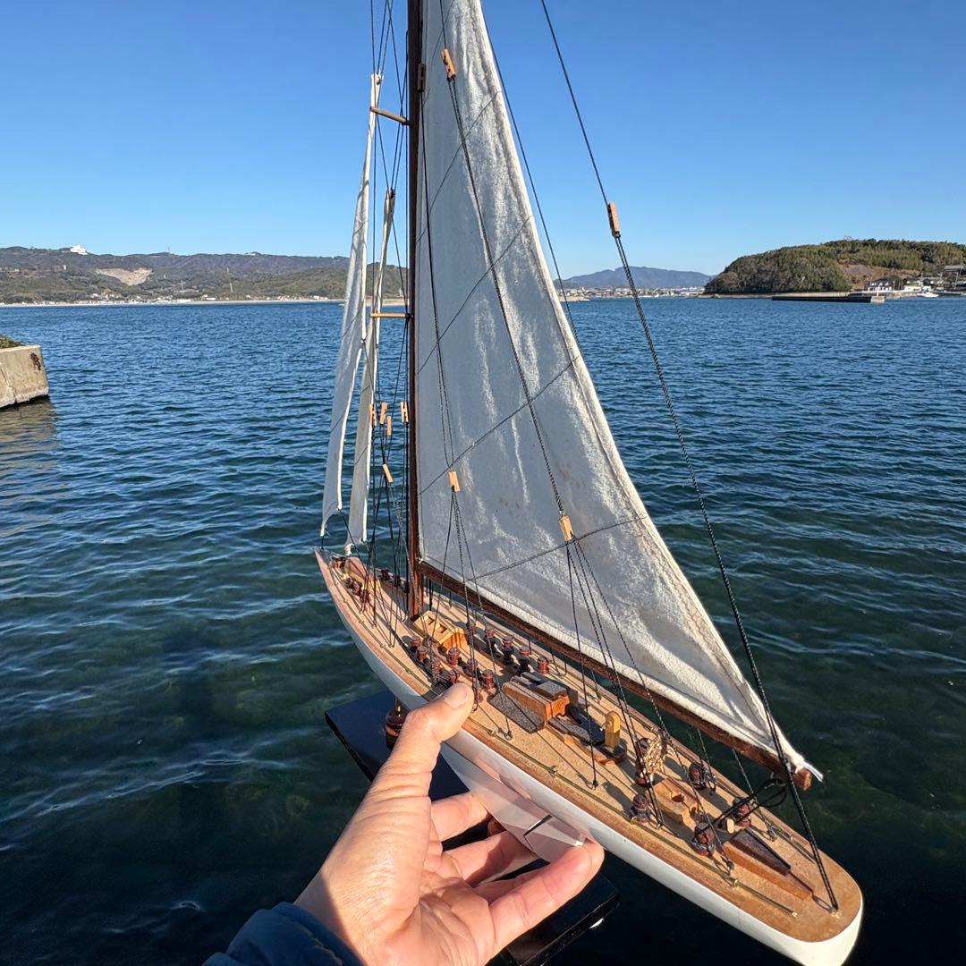 ヨット　置物　インテリア　模型