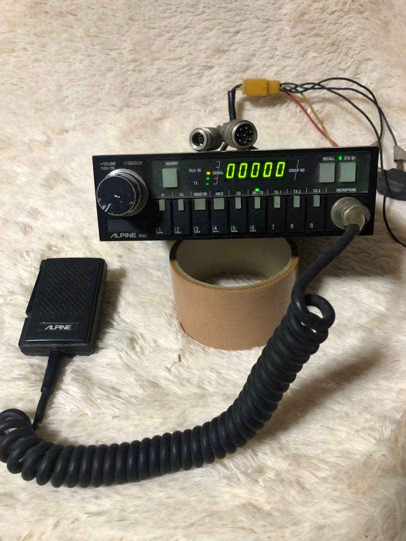レトロ当時物　アルパイン無線機