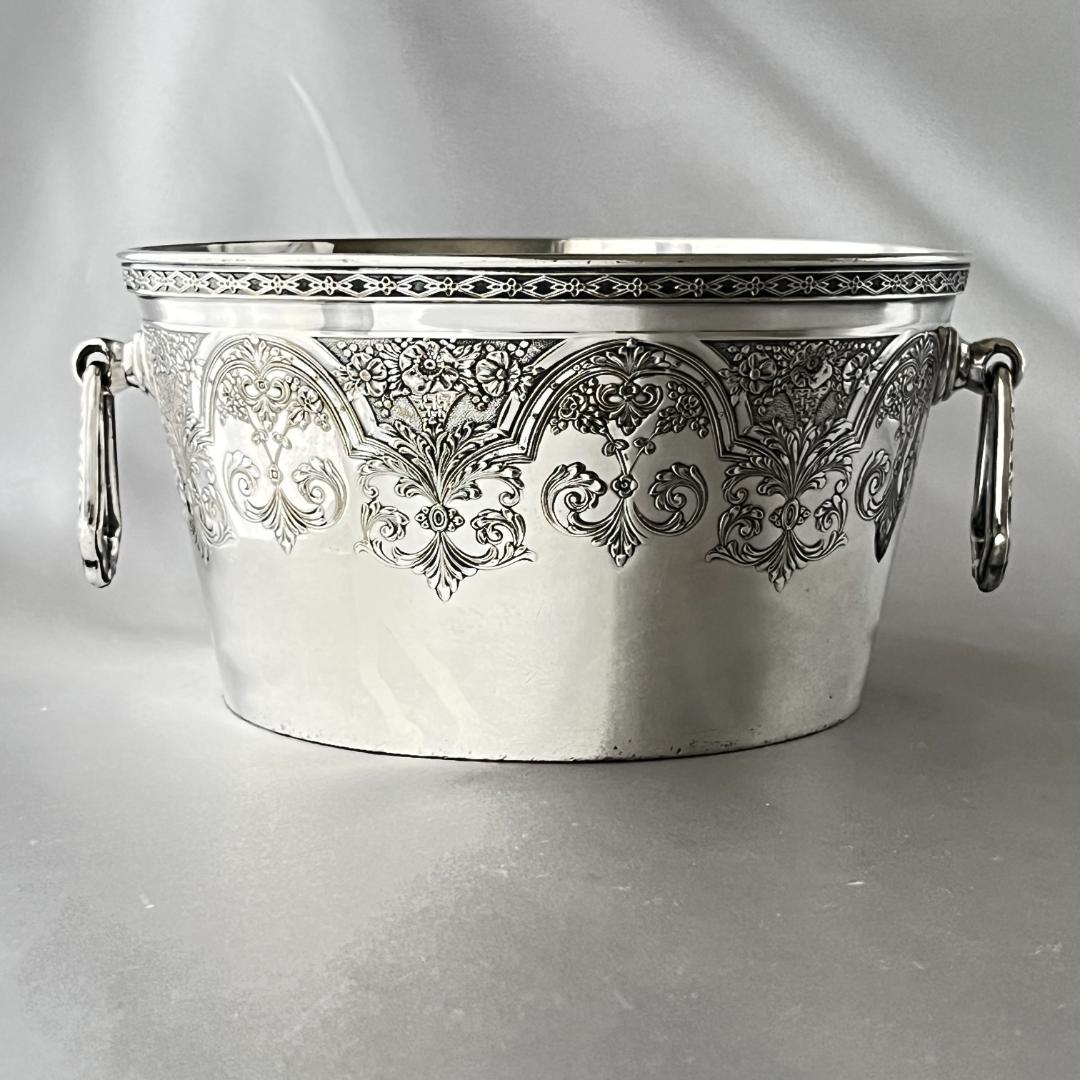 【WILCOX】アイスバケツ / ライナー 【シルバープレート】