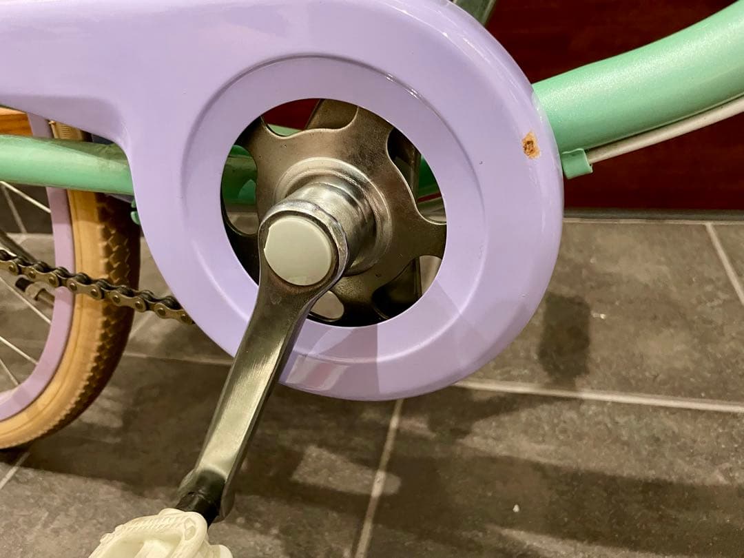 ２４インチ☆シスタージェニー自転車ミントグリーン ラベンダー