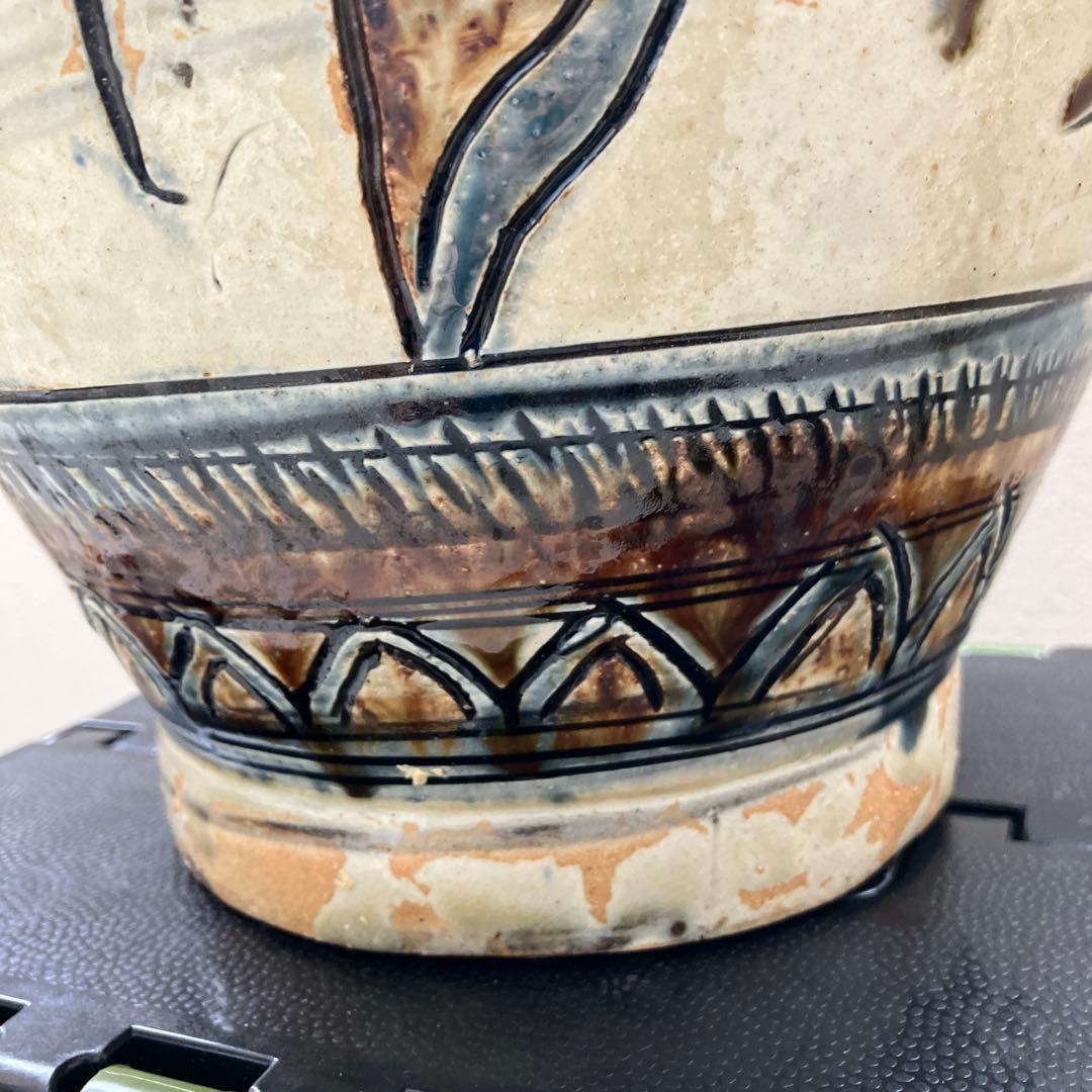 金城次郎　壺　37センチ